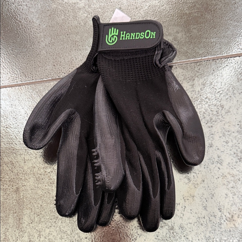 Black Pet Grooming Gloves